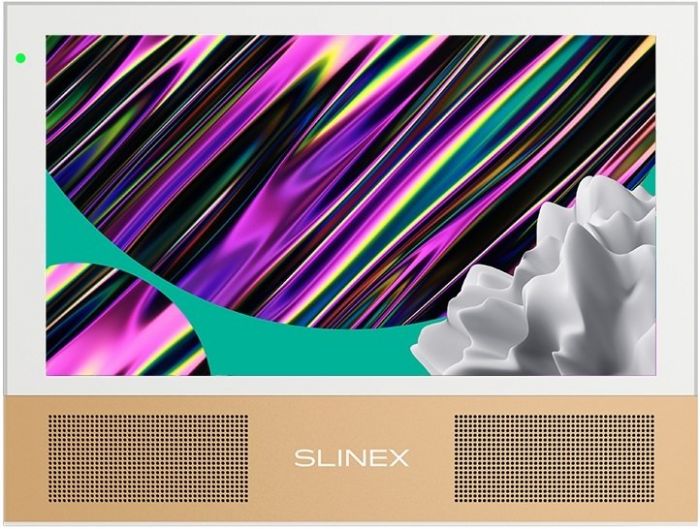 Панель виклику Slinex ML-20HD, персональна, 2MP, 115 градусів, золотий чорний
