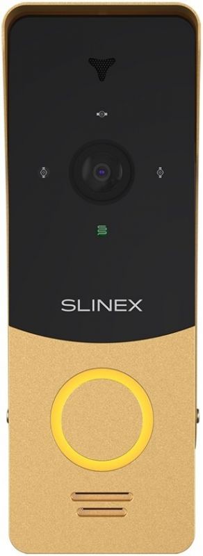 Панель виклику Slinex ML-20HD, персональна, 2MP, 115 градусів, золотий чорний