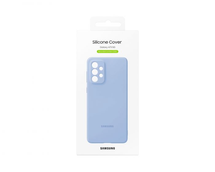 Чохол Samsung Silicone Cover для смартфону Galaxy A73 (A736) Artic Blue