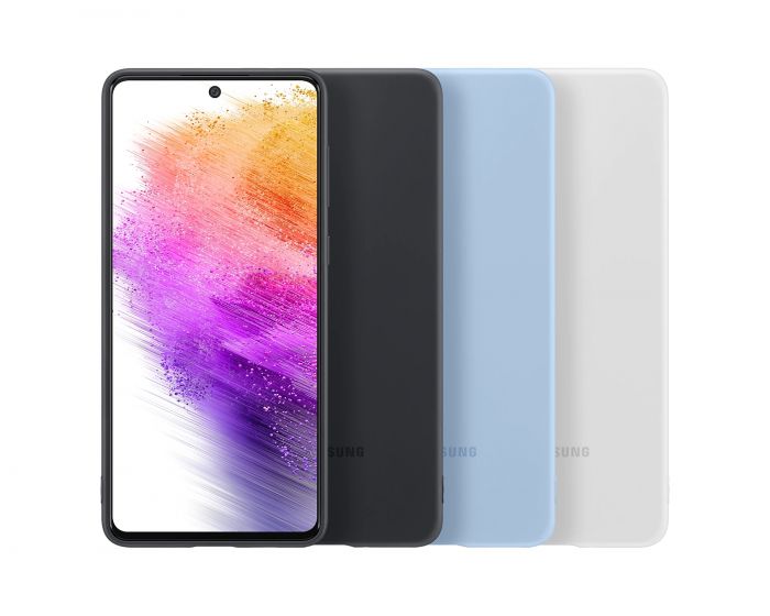 Чохол Samsung Silicone Cover для смартфону Galaxy A73 (A736) Artic Blue