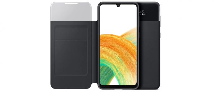 Чохол Samsung Smart S View Wallet Cover для смартфону Galaxy A33 (A336) Black