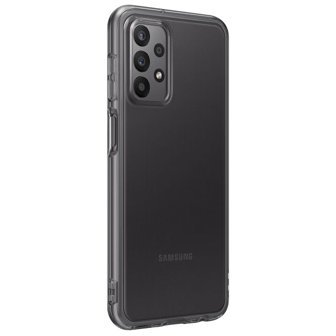 Чохол Samsung Soft Clear Cover для смартфону Galaxy A23 (A235) Black