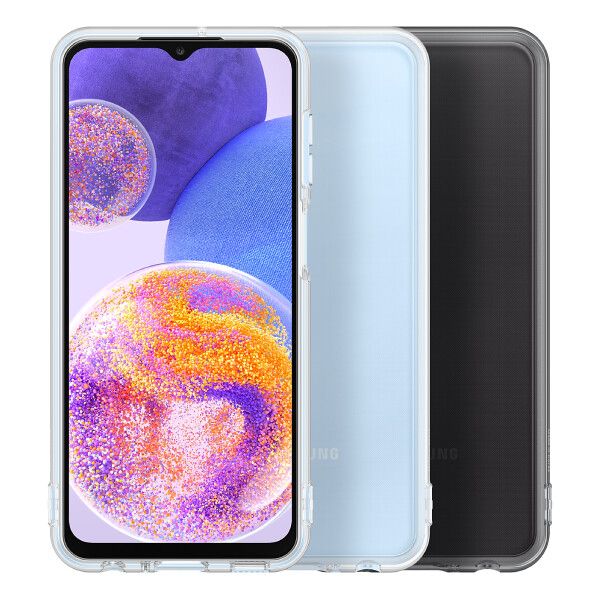 Чохол Samsung Soft Clear Cover для смартфону Galaxy A23 (A235) Transparent