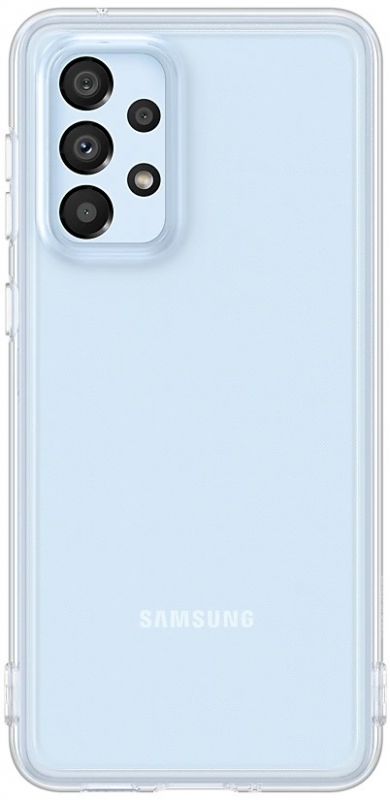Чохол Samsung Soft Clear Cover для смартфону Galaxy A33 (A336) Transparent