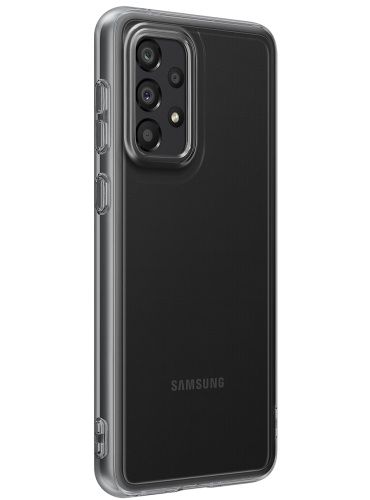 Чохол Samsung Soft Clear Cover для смартфону Galaxy A33 (A336) Black