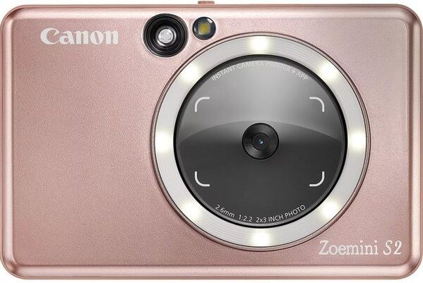 Canon Портативна камера-принтер ZOEMINI S2 ZV223 Rose Gold