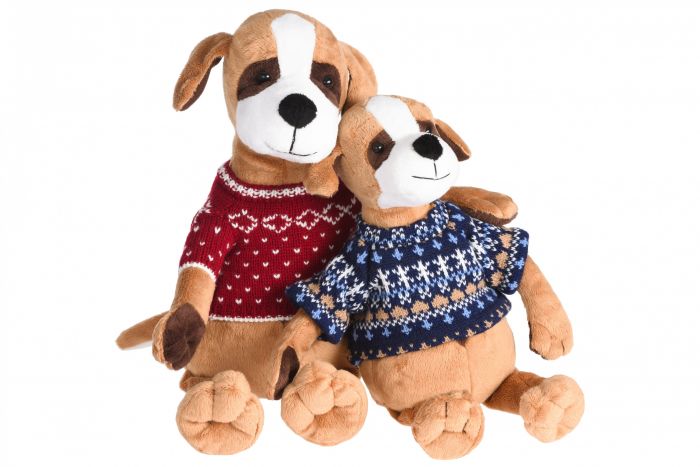 М'яка іграшка SoftToy Собачка 31см THT570