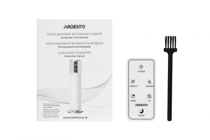 Зволожувач повітря Ardesto USH-M-CNTRTCH-8L-W