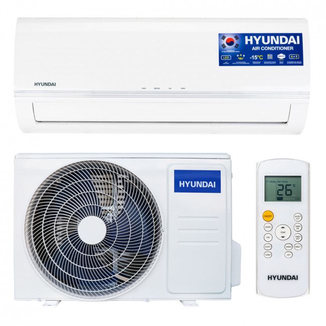 Кондиціонер Hyundai ARN24HSSUAWF1/ARU24HSSUAWF1, інвертор, 70 м2, А, R410