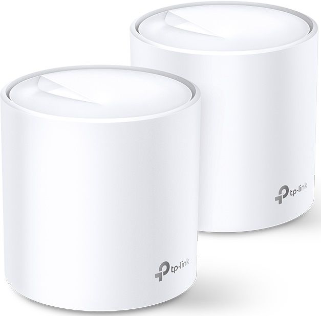 Маршрутизатор TP-LINK DECO X20 2PK AX1800 1xGE LAN 1xGE WAN MU-MIMO OFDMA MESH