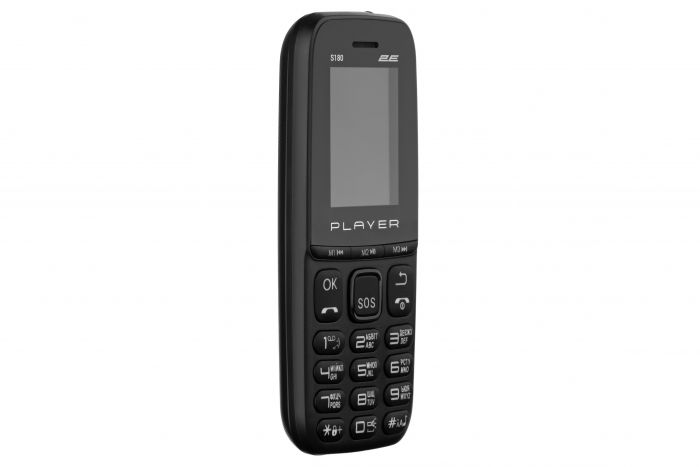 Мобільний телефон 2E S180 2021 2SIM без ЗУ Black