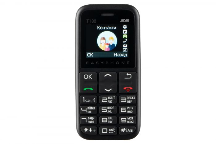 Мобільний телефон 2E T180 2020 2SIM Black
