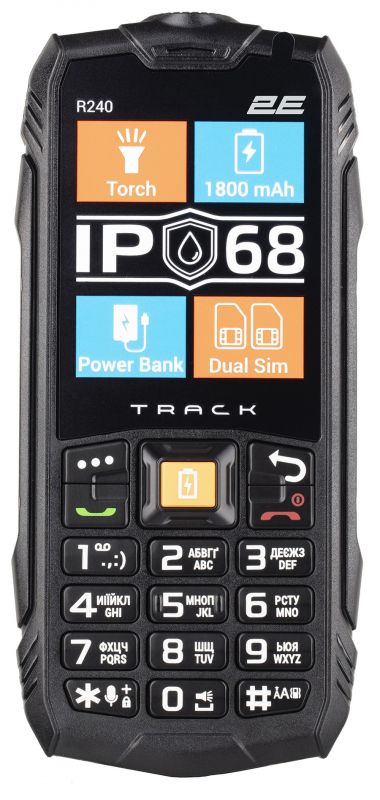 Мобільний телефон 2E R240 2020 2SIM Black