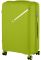 Валіза пластикова, 2E, SIGMA, велика, 4 колеса, зелене яблуко
