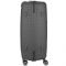 Валіза пластикова, 2E, SIGMA, велика, 4 колеса, графіт