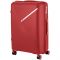 Валіза пластикова, 2E, SIGMA, велика, 4 колеса, червона