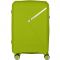 Валіза пластикова, 2E, SIGMA, середня, 4 колеса, зелене яблуко