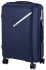 Валіза пластикова, 2E, SIGMA, середня, 4 колеса, темно-синя