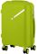 Валіза пластикова, 2E, SIGMA, мала, 4 колеса, зелене яблуко