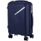 Валіза пластикова, 2E, SIGMA, мала, 4 колеса, темно-синя