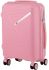 Валіза пластикова, 2E, SIGMA, мала, 4 колеса, рожева