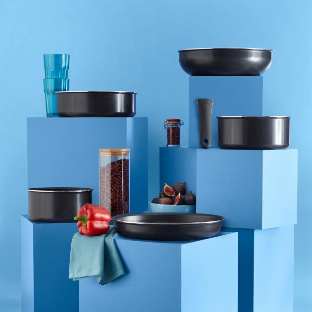 Набір посуду Tefal Ingenio Easy Cook&Clean, 13 предметів, алюміній