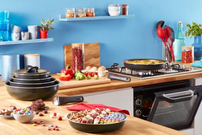 Набір посуду Tefal Ingenio Easy Cook&Clean, 13 предметів, алюміній