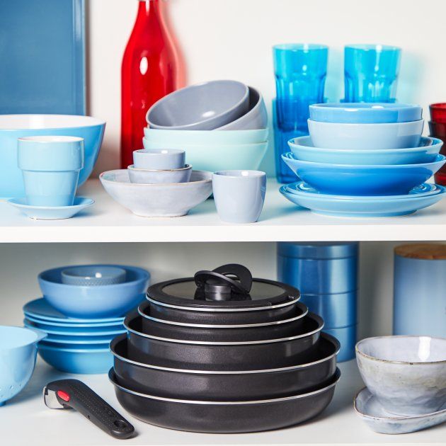 Набір посуду Tefal Ingenio Easy Cook&Clean, 13 предметів, алюміній