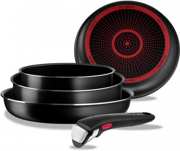 Набір посуду Tefal Ingenio Easy Cook&Clean, 13 предметів, алюміній