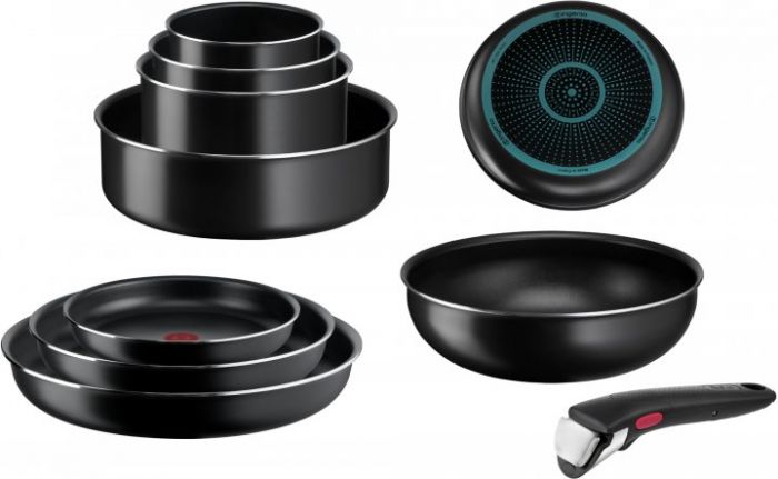 Набір посуду Tefal Ingenio Easy Cook&Clean, 13 предметів, алюміній