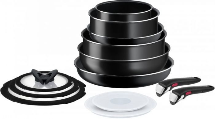 Набір посуду Tefal Ingenio Easy Cook&Clean, 13 предметів, алюміній