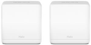 Маршрутизатор MERCUSYS HALO H30 2PK AC1300 2xGE LAN/WAN MESH