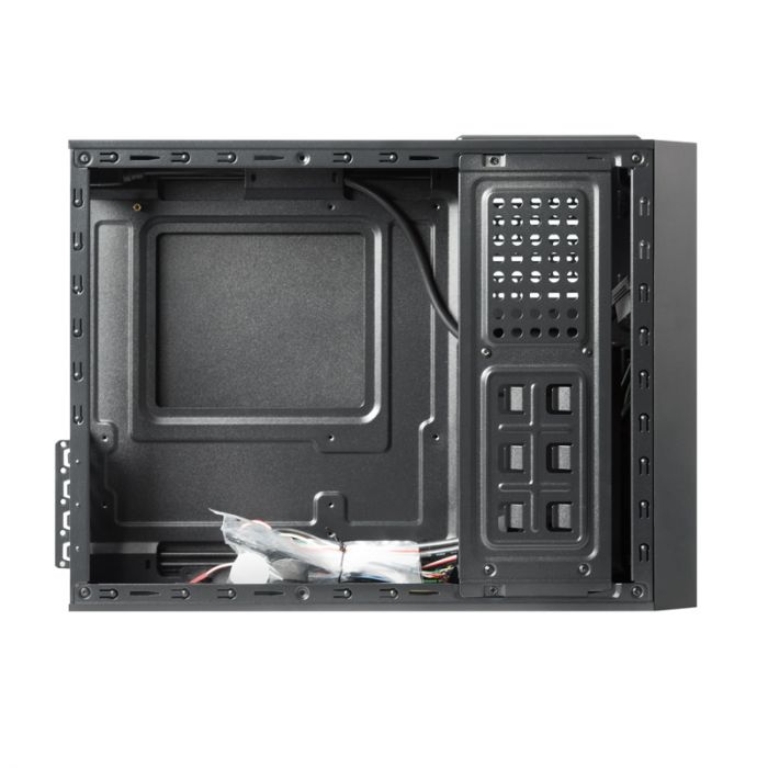 Корпус CHIEFTEC Uni UE-02B, з блоком живлення CHIEFTEC SFX-250VS SFX 250W, 2xUSB3.0, desktop/tower mATX, Black