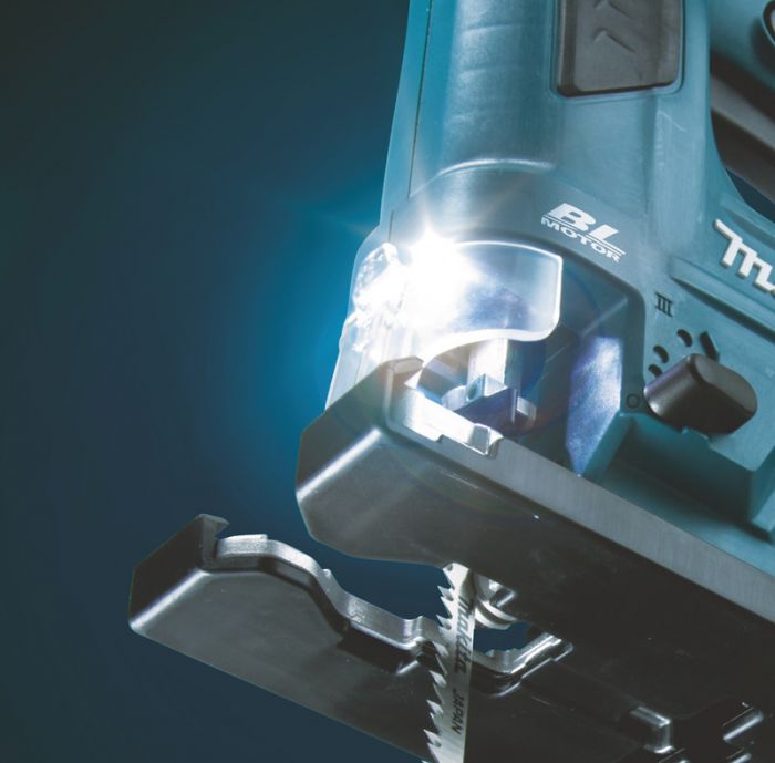 Лобзик Makita JV103DZ акумуляторний CXT 10.8 В, 23 мм, 800 - 3.000 хв-1, 4 рівня, 1.8 кг