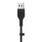 Кабель Belkin USB-A - Lightning силіконовий, з кліпсою, 1м, чорний