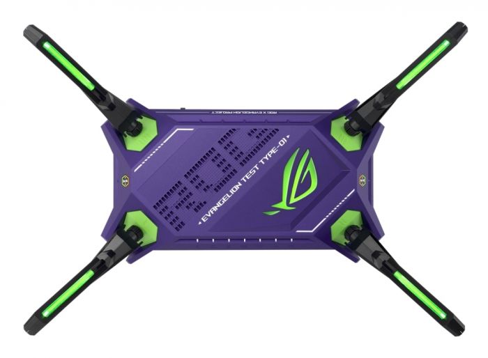Маршрутизатор ASUS GT-AX6000 EVA EDITION 4xGE LAN 1x2.5GE LAN 1x2.5GE WAN 1xUSB 3.1 1xUSB 2.0 MU-MIMO OFDMA MESH