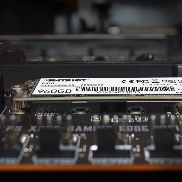Накопичувач SSD Patriot M.2  960GB PCIe 3.0 P310