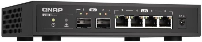 Некерований комутатор QNAP QSW-2104-2S 2*10GbE SFP+  4*2.5GbE (RJ45)