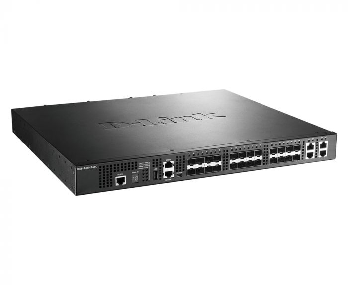 Комутатор D-Link DXS-3400-24SC 20xSFP+, 4x10GE/SFP+ L2+
