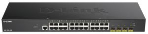 Комутатор D-Link DGS-1250-28X 24xGE, 4xSFP+, WebSmart