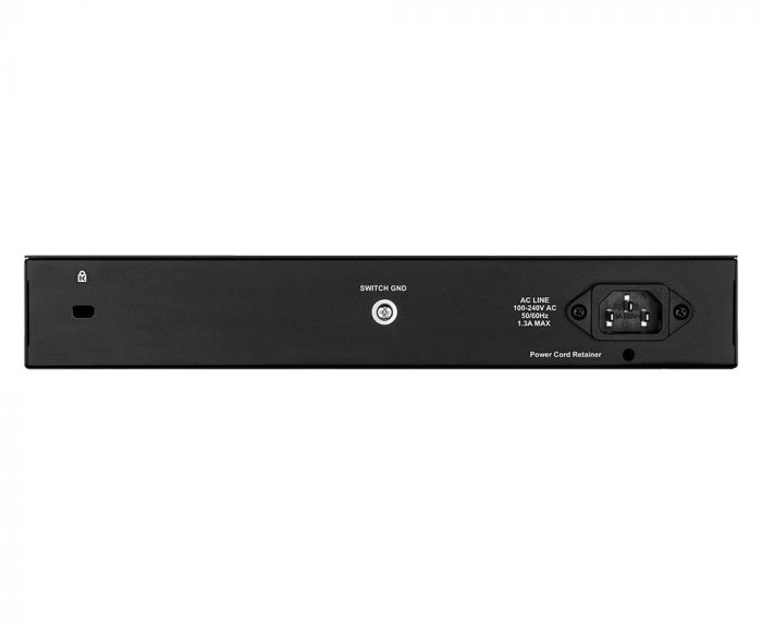 Комутатор D-Link DGS-1210-10P/ME/B 8xGE PoE, 2xSFP, Metro Ethernet