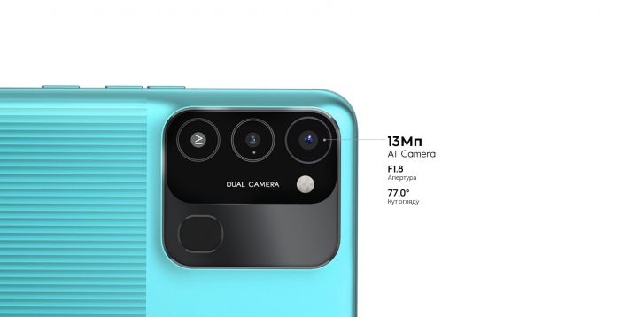 Смартфон TECNO Spark Go 2022 (KG5m) 2/32Gb NFC 2SIM Turquoise Cyan