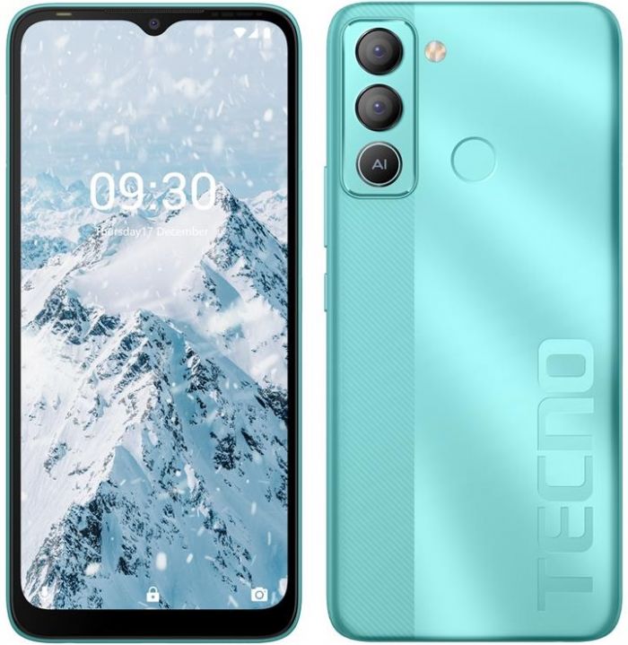 Смартфон TECNO POP 5 LTE (BD4i) 3/32Gb 2SIM Turquoise Cyan