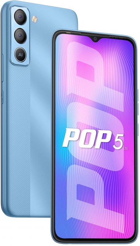 Смартфон TECNO POP 5 LTE (BD4a) 2/32Gb 2SIM Ice Blue