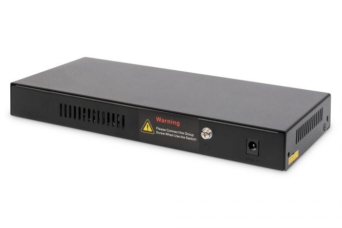 Комутатор DIGITUS 8 Port Gigabit PoE Switch 135W Unmanaged