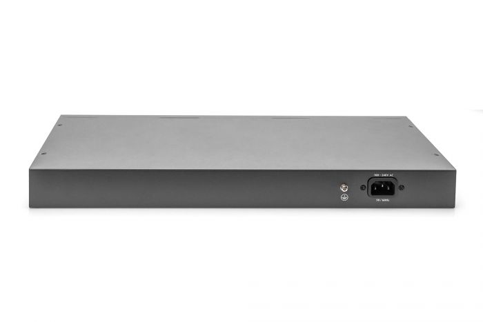 Комутатор DIGITUS 24 port + 2 combo and 2 SFP uplink, Gigabit L2 Switch, Managed