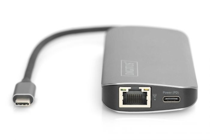 Док-станція DIGITUS USB-C, 8 Port