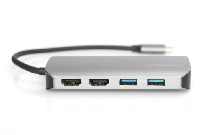 Док-станція DIGITUS USB-C, 8 Port