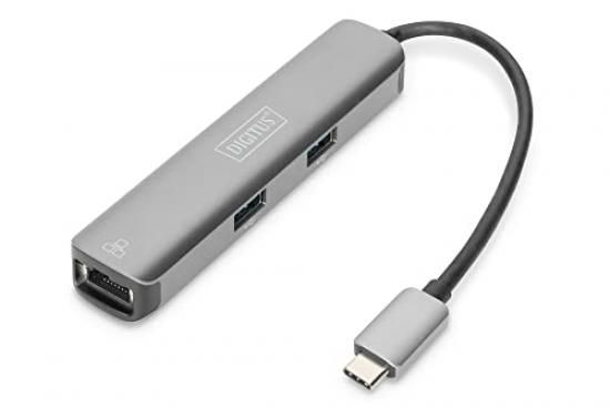 Док-станція DIGITUS USB-C, 5 Port