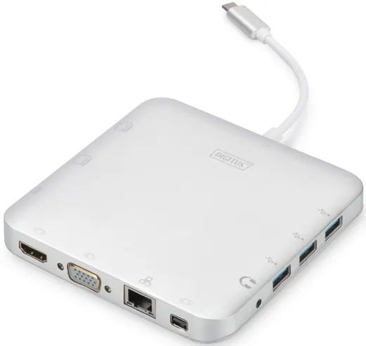 Док-станція DIGITUS USB-C, 11 Port